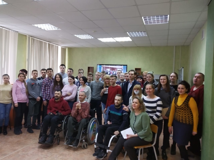 22 марта  в рамках «Недели Дружбы и Доброты» прошли  мотивационные «Уроки Доброты» со студентами техникума. Главными героями встреч были люди с инвалидностью.